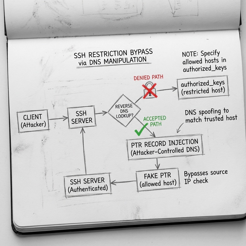 SSH DNS Bypass Diagram