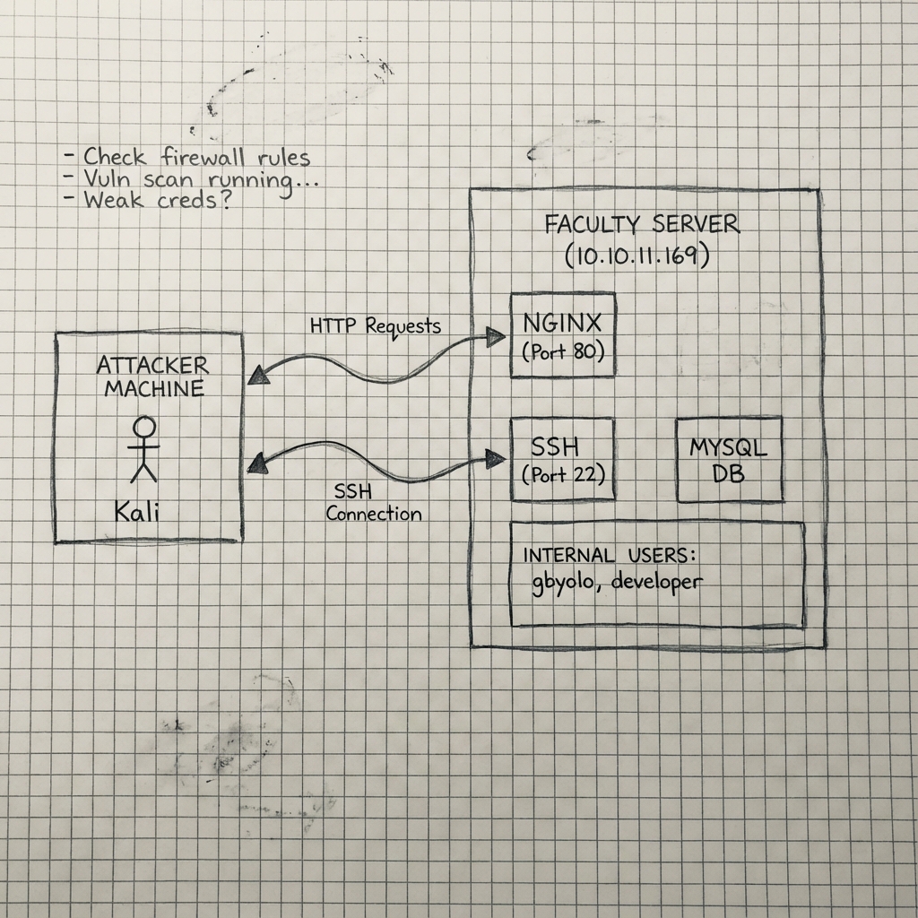 Faculty Network Diagram