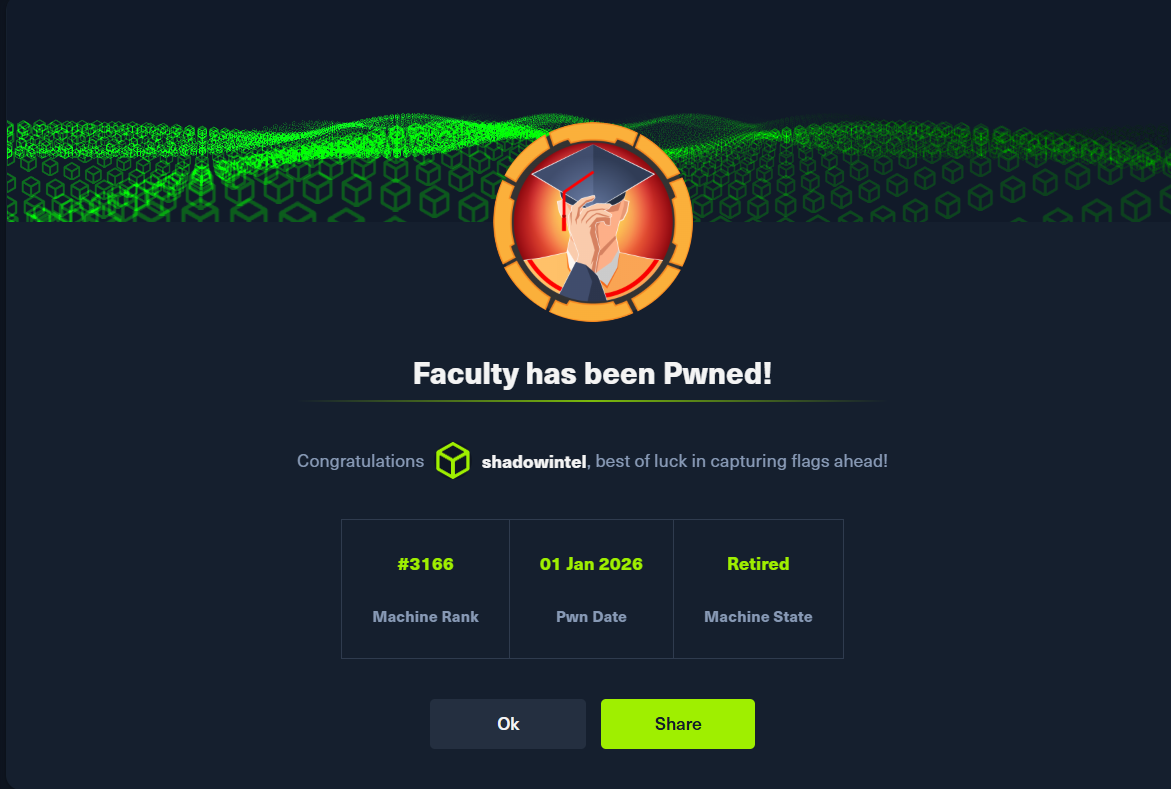 HTB Machine: Faculty