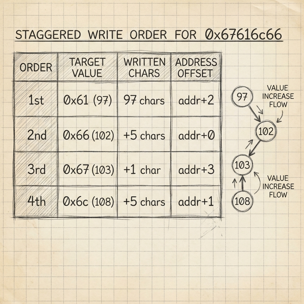 Byte Write Order