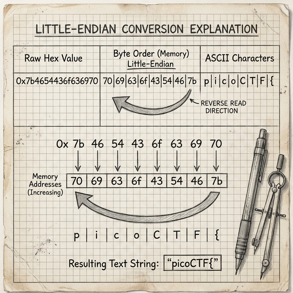 Little-Endian Conversion Table