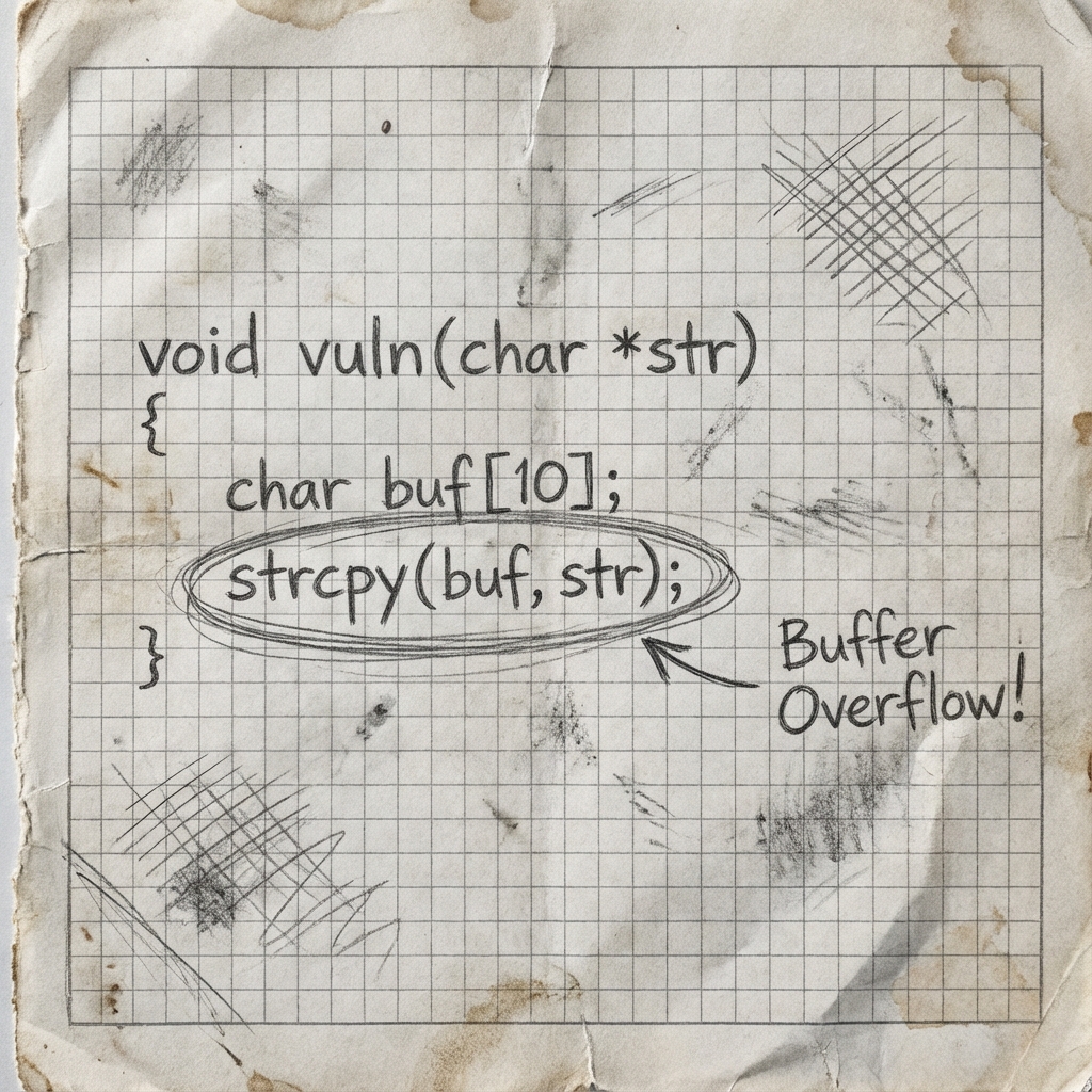 Buffer Overflow Örneği - El Çizimi