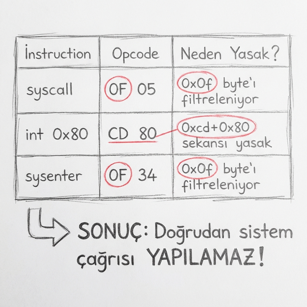 Forbidden Bytes Table