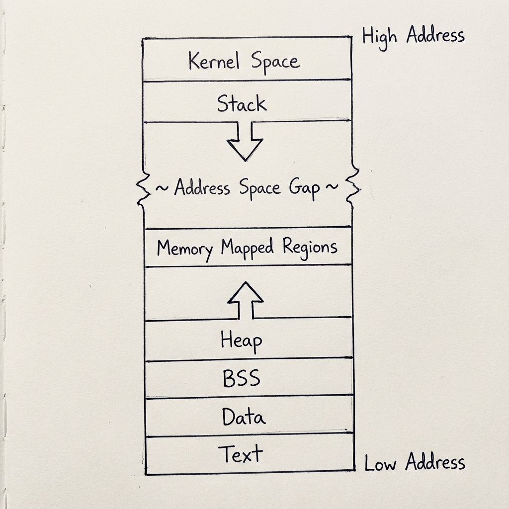 Virtual Memory Layout - Sketch