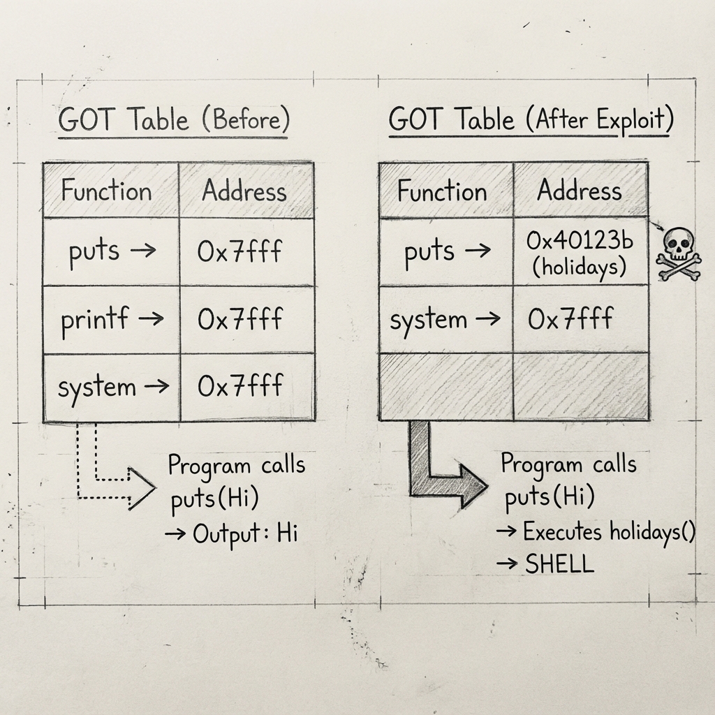 GOT Overwrite Mechanism